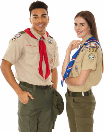 Scouts BSA Uniform male and female